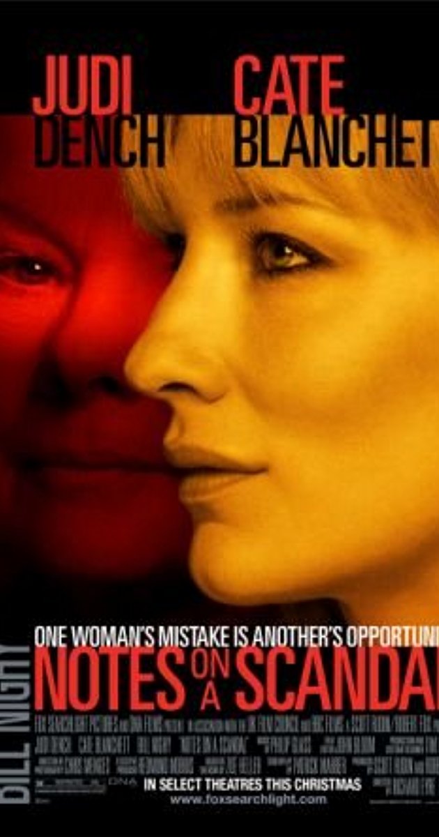 Notes on a Scandal (2006)- บันทึกฉาวรักอันตราย