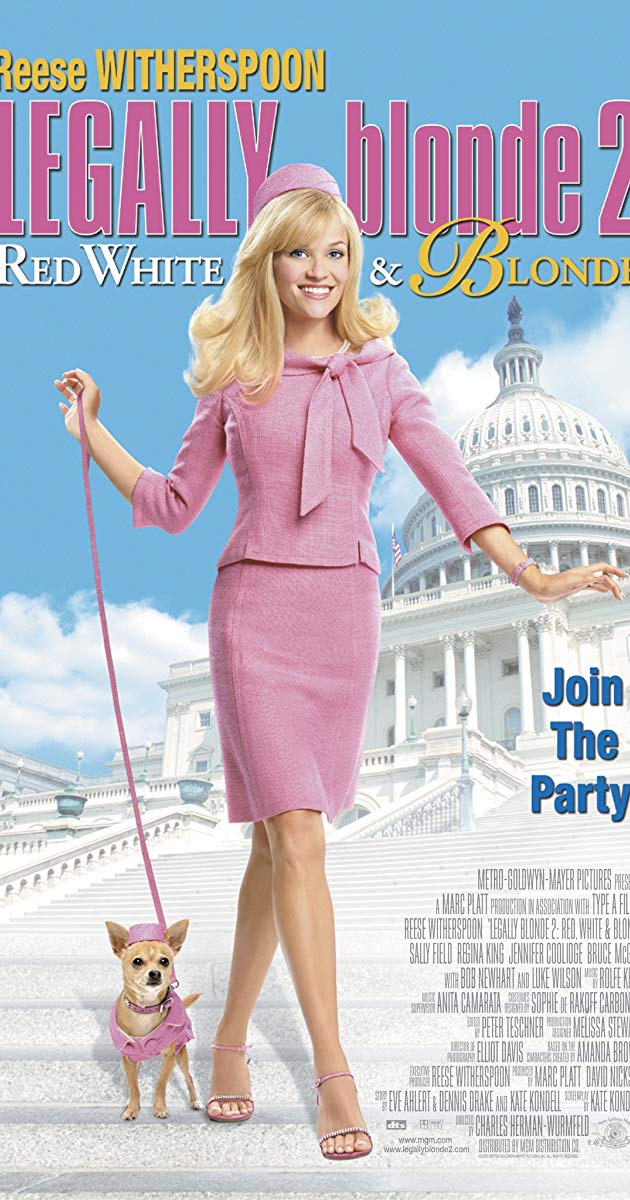 Legally Blonde 2 Red White Blonde